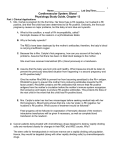 Cardiovascular System: Blood Physiology Study Guide, Chapter 13