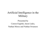 Artificial Intelligence in the Military