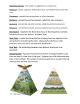 Population Density - the number of organisms in a