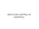 Infection control in Hospital