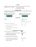 Definition A fraction is an ordered pair of whole numbers, the 1st one