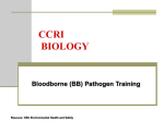 Pathogen Training - Community College of Rhode Island