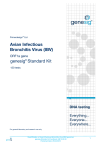 Avian Infectious Bronchitis Virus (IBV) genesig Standard Kit