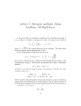 Lecture 5: Harmonic oscillator, Morse Oscillator, 1D Rigid Rotor