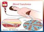 Blood Transfusion