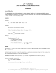 Sample Responses Q2 - AP Central