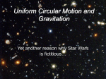 Circular Motion and Gravitation