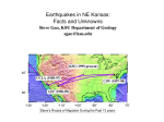 Earthquakes in NE Kansas