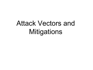 Attacks and Mitigations