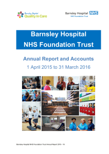 Barnsley Hospital NHS Foundation Trust