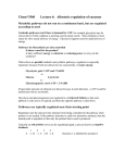 Chem*3560 Lecture 6: Allosteric regulation of enzymes