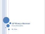 AP World History