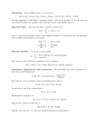 Disjunction. The probability that A or B occurs is Pr{A ∪ B} = Pr{A or