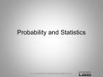 Statistics