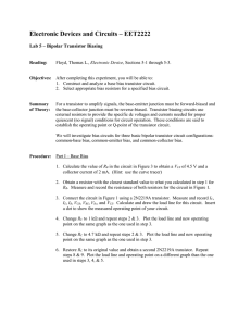 Electronic Devices and Circuits – EET2222