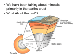 Lecture 34 - Mantle Materials