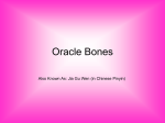 Oracle bones - Ancient China! (: