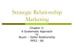 Strategic Relationship Marketing