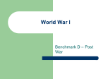 World War I