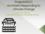 ProjectARCC: Archivists Responding to Climate Change