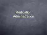 Medication Administration