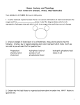 Biochem Study Guide for Test