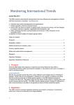 May 2013 Monitoring International Trends