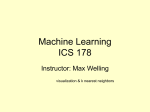 Machine Learning ICS 273A