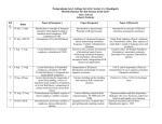 B.Sc III weekly planner 2016