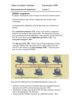 DDBMS components