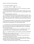 Solutions to the Central Limit Theorem Review 1. A) The proportion