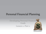 Personal Financial Planning