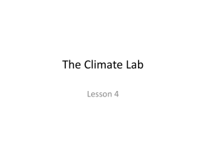 The Climate Lab