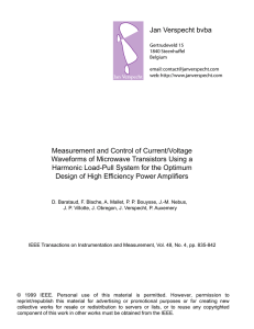 Measurement And Control Of Current/voltage Waveforms Of