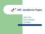 JSP: Java Server Pages