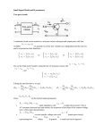 Small Signal Model and H parameters