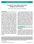 central nervous system Infections: Diagnosis and treatment