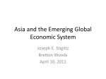 Asia and the Emerging Global Economic System