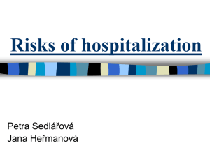 What are nosocomial (hospital acquired) infections?