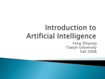 Introduction to Artificial Intelligence