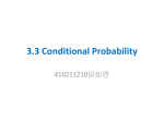 3.3 Conditional Probability