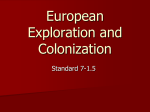 European Colonies