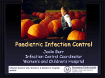 Infection Control - Women`s and Children`s Hospital