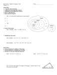 Algebra 1 Chapter 1-6 Study Guide 2015