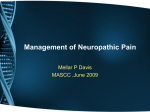 Management of Neuropathic Pain