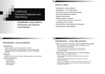 COMP3420: dvanced Databases and Data Mining