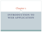 Introduction to Web Application