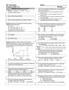 AP Chemistry