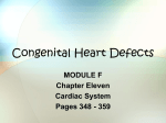 Congenital Heart Defects