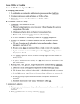 Lesson Outline for Teaching Lesson 1: The Erosion